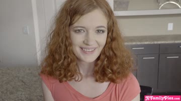 Natural stepsister teen cant get enough of bros huge cock