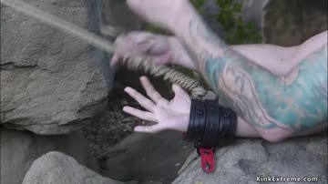 Bf anal fucks bound girlfriend