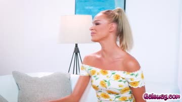 Emma flirts with lesbian wives Silvia and Aaliyah