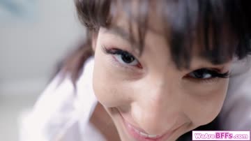 Brunette babe and her friends taking turns fucking a masseur