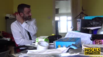 Dick sucking milf submissive with huge boobs