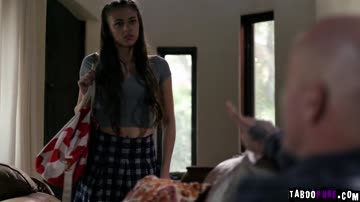 Strict stepdad Derrick punished teen Gia for being so mouthy