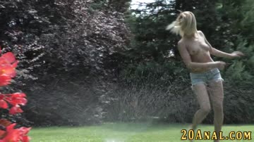 Blonde babe has hardcore anal