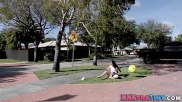 Doggystyle smashed small 18yo teenager