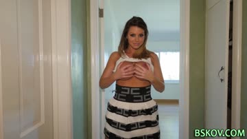 Sixtynining busty blonde gets titfucked