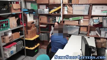 Caught teen sucks cops balls