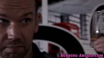 Tattooed kinky whore gets cum dumped