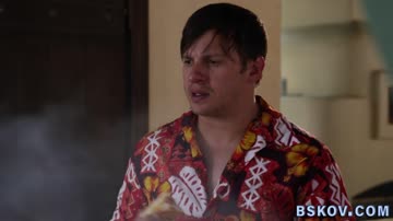 Deep throating milf gets eaten out and banged