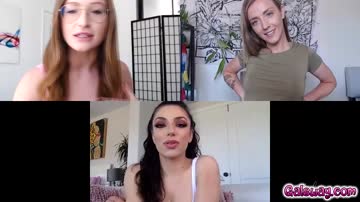 Darcie, Karla and Skylar takes their video call to the next level