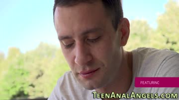 European teen gets face jizzed