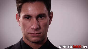 Teen gives taboo blowjob and rides big cock