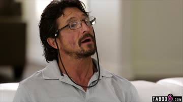 Concerned neighbor fucks petite teen with his big cock