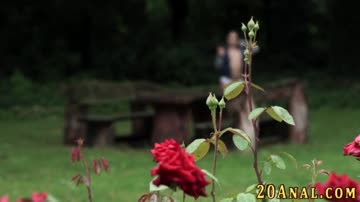 European babe gets ass eaten