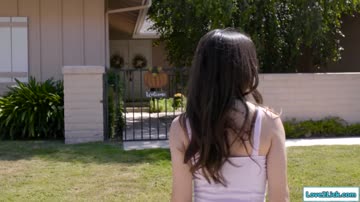 19yo lesbian babe licks the pussy of her busty milf neighbor