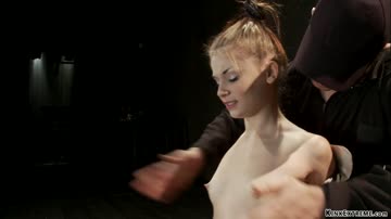 Slut whipped in inverted suspension