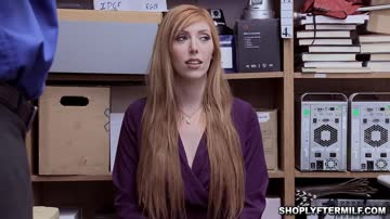 Redheaded suspects Scarlett and Lauren bang two officers to avoid prosecution