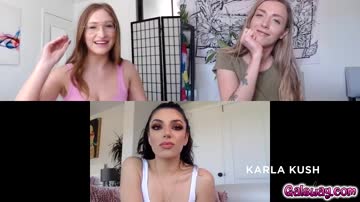Skylar, Karla and Darcie take their video call to the next level