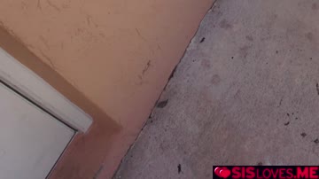 Mila Marx slurping ehr horny stepbros big cock