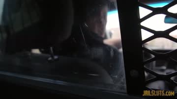 Arrested teen gobbles on cops dick