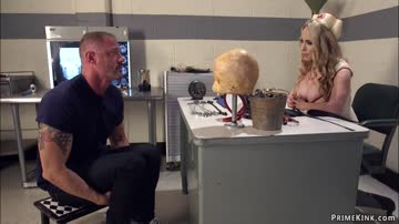 Huge tits nurse torments patient