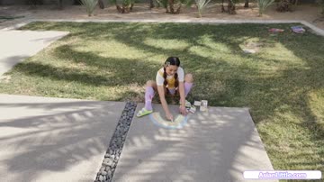 Asian sucks and licked by her neighbours for not listening
