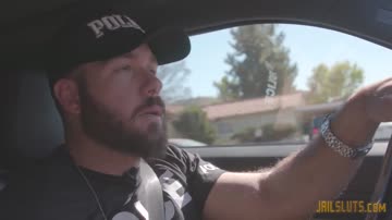 Black tattooed teenager with big tits