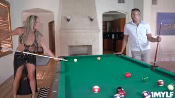 Sexy hot milf Tucker Stevens gets her pussy slammed hard by the stud