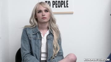 Pervy Security officer screwing Lilly Bells teen pussy