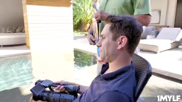 MILF Ana Bell Peaks sucking the studs meaty meat