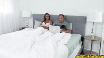 Latina stepmom cant get enough of her stepsons young dick