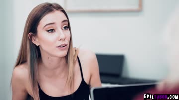 Evil mom offers teen dauther to lesbian boss to keep her job