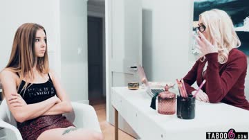 Moms boss lesbian sex revenge with her stepdaughter