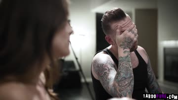 Petite babe gets her tight asshole fucked while she slobbs her boyfriends cock