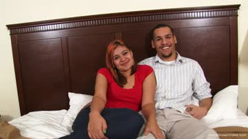 Amateur couple fuck for their first time on camera