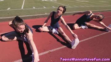 Real lesbian rubbing babes pussy