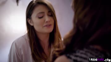 Adria Rae gets lured by her step aunt into a hot lesbian sex