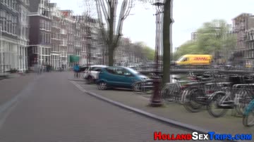 Real hooker sucking dick