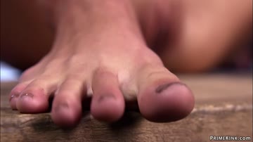 Locked limbs teen made squirt