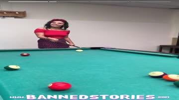 Violet Starr - Cheating at pool