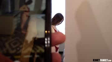 hazel moore videoed by stepbro, has to give & give to get vid back.