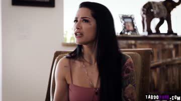 Couple Lucas and Katrina cheer up ebony babe Jenna