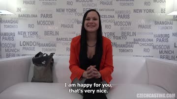 czech veronika really enjoyed her 1st porn casting.