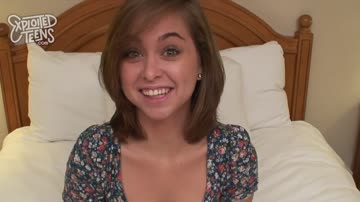 riley reids very 1st casting in porn.