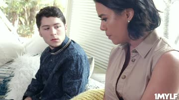 Stepson Connor offer his big cock to fill stepmom Dana