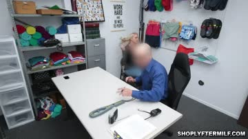 Officer Brock found the stolen items on Lisey and offered her a deal to get out of the trouble