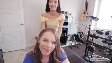 Jillian Janson, Emily Willis- Bffs Share Stepbro
