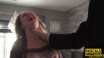 Milf sub ass fingered and pussy pounded