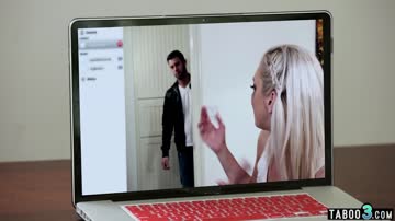 Angry blonde bitch fights back to her cheater lover