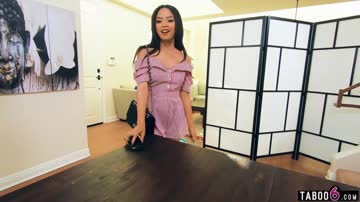 Latina teen Maya Bijou big cock massage with happy end