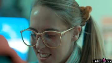 Lesbian teens create the perfect MILF on their computer